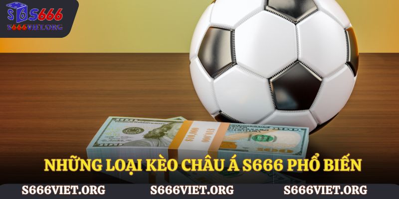 Những loại kèo châu Á S666 phổ biến