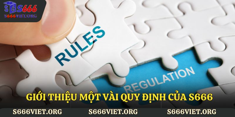 Giới thiệu một vài quy định của S666