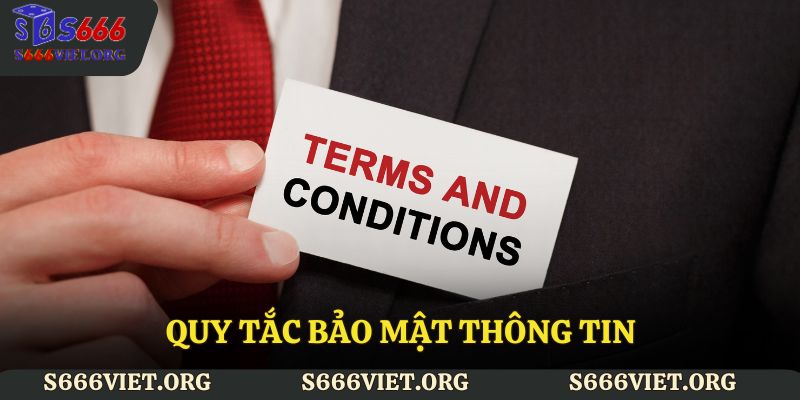 Quy tắc bảo mật thông tin